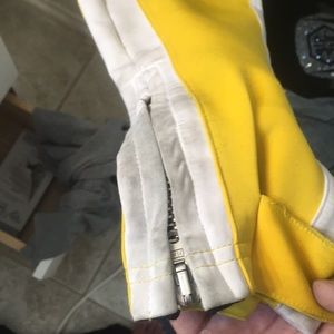 Kendrick Lamar Fog biker jeans with custom patches